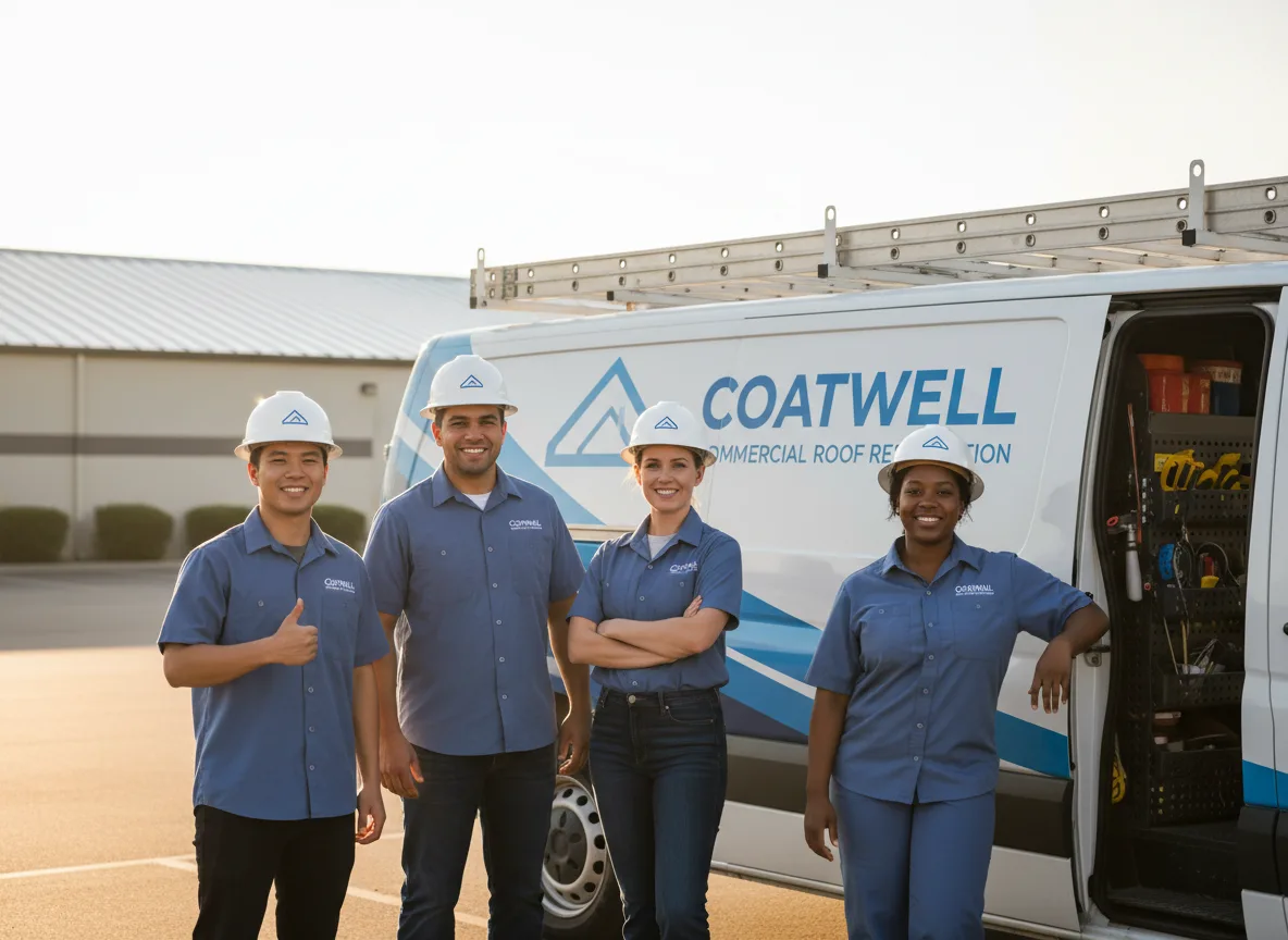 Commercial roof coating company in Santa Fe, TN